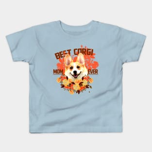 Best corgi mom Kids T-Shirt